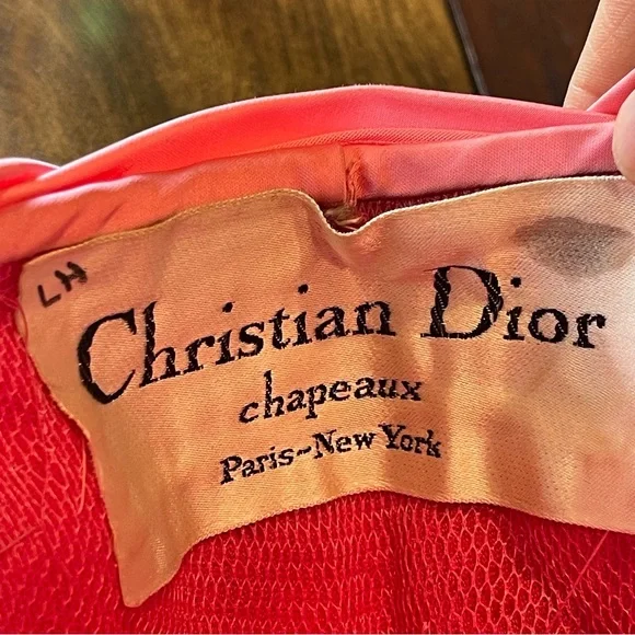 1960’s CHRISTIAN DIOR  FEATHER TURBAN - Picture 13 of 16